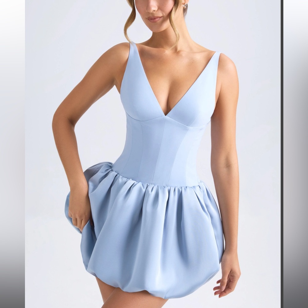 OH POLLY BUBBLE MINI DRESS